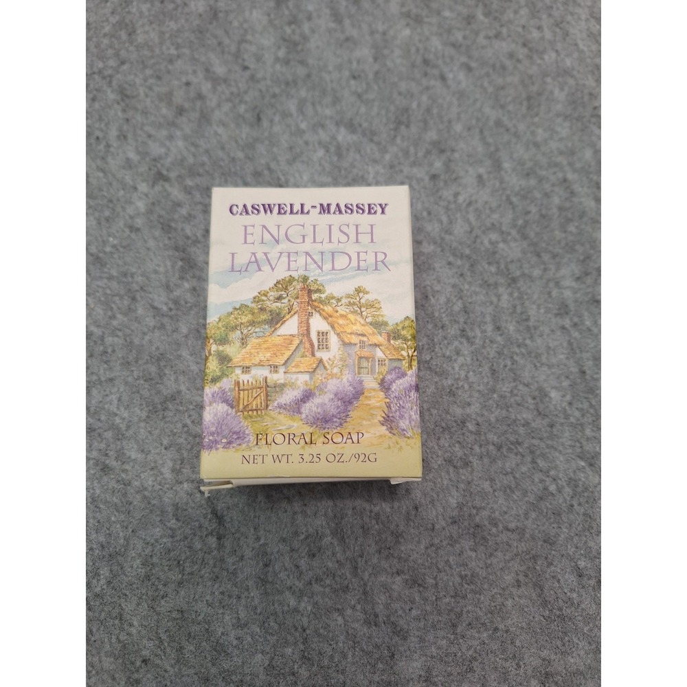 Caswell Massey English Lavender Soap 3.25 Oz. NWB
